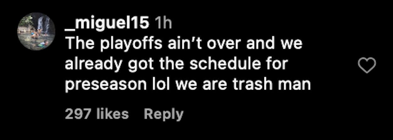 Instagram comments